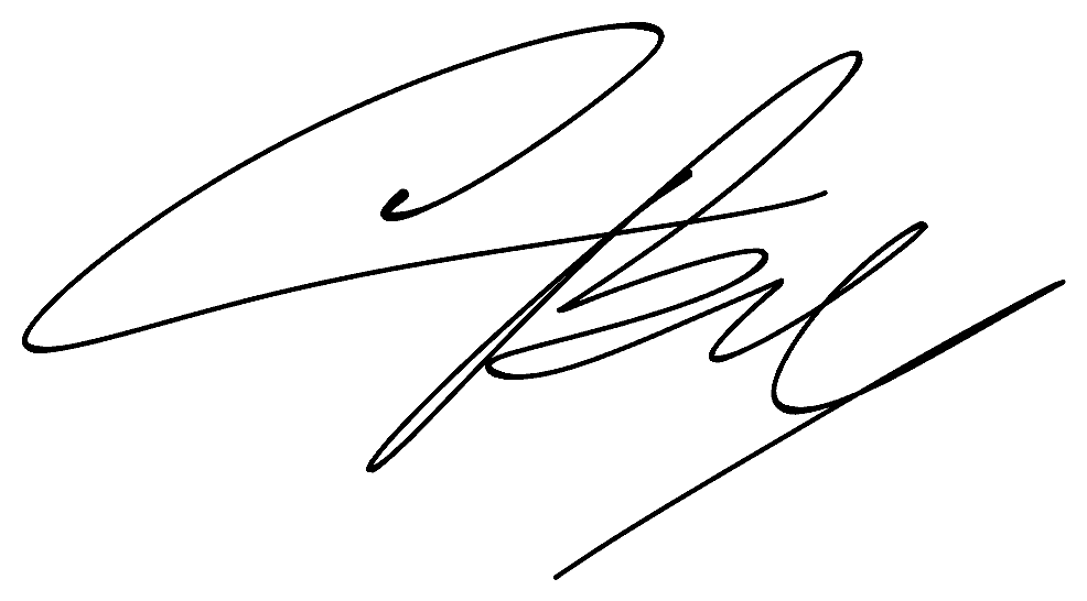 Curtis Bonny signature